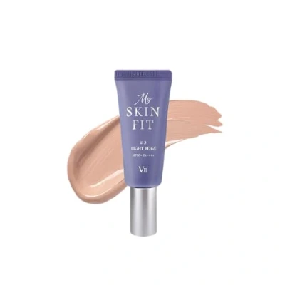 Abbildung von [VILLAGE 11 FACTORY] MY Skin FIT BB CREAM (#3 LIGHT BEIGE) Korean Skincare Hyaluronsäure, Niacinamid und Centella Asiatica Kollagen Booster Leichte Feuchtigkeitstextur glass glow