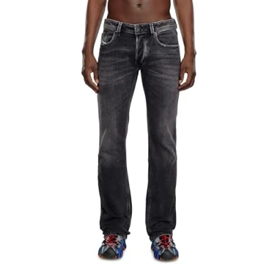 Abbildung von Diesel Jeans Straight Leg, Herren, Größe: 31x32, Black dark grey