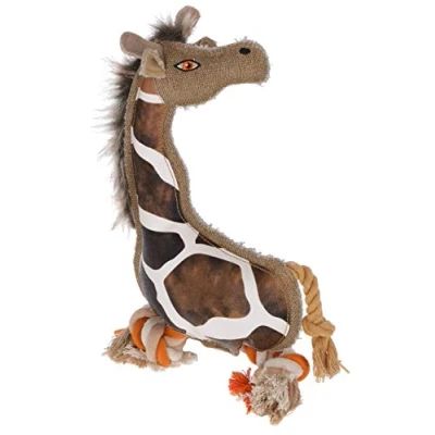 Abbildung von Kerbl Pet Maxi 80818 Hundespielzeug Giraffe Gina, 29cm