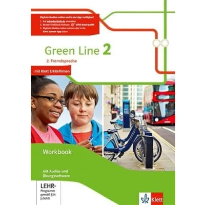 Abbildung von Green Line 2. Fremdsprache: Workbook mit Audios und Übungssoftware Klasse 7 (Green Line. Ausgabe Fremdsprache ab 2018)