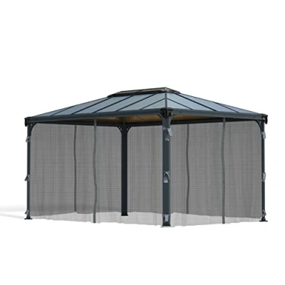 Abbildung von Palram Canopia Pavillonseitenteil, Insektenschutznetz 217 x 401cm