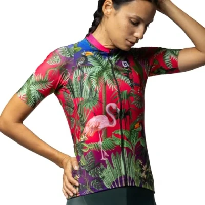 Abbildung von Alé Cycling Damen Pr.e Guyana Kurzärmeliges Jersey, Rose, L