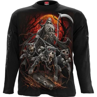 Abbildung von Spiral Harbingers Männer Langarmshirt schwarz XXL