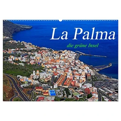 Abbildung von La Palma die grüne Insel (Wandkalender 2025 DIN A2 quer), CALVENDO Monatskalender