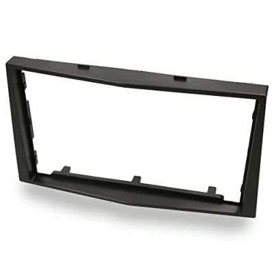Abbildung von Audioproject A371 Autoradio Radioblende Doppel DIN kompatibel mit OPEL Corsa D Astra H Zafira B 2 Auto Radio Blende schwarz