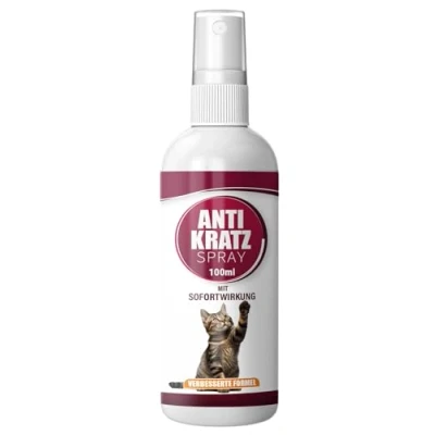 Abbildung von Nature Animal® Katzenabwehrspray Fernhaltemittel und Katzenschreck für Katzenabwehr im Garten, Innen &amp; Außen Kratzschutz Sofa, Anti Kratz Spray ideal zum Katzen vertreiben,100ml