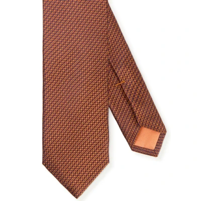 Abbildung von MONTI Krawatte, aus reiner Seide, Minimal Muster, 6,5 cm breit