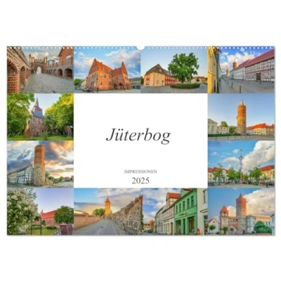 Abbildung von Jüterbog Impressionen (Wandkalender 2025 DIN A2 quer), CALVENDO Monatskalender