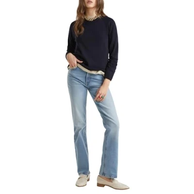 Abbildung von United Colors of Benetton CREW NECK Strickpullover, Damen, Größe: 34, Blue