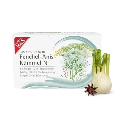 Abbildung von H&amp;S Fenchel Anis Kümmel N 20X2,0 g
