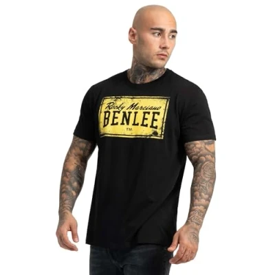 Abbildung von Benlee Normale Passform Tshirt print, Größe: 4XL, Black
