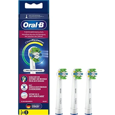 Abbildung von Oral B Aufsteckbürsten Tiefenreinigung CleanMaximiser