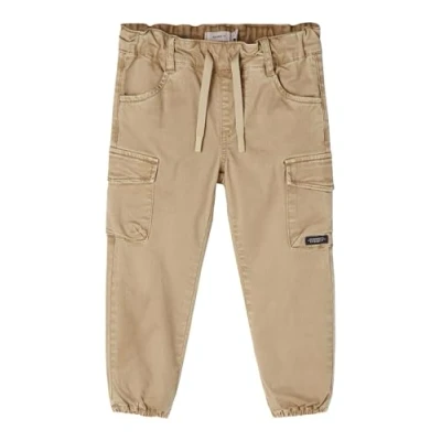Abbildung von Name it Nmmben Baggy Cargohose für Kinder, Größe: 104, Brown