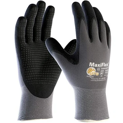 Abbildung von ATG Arbeitshandschuhe MaxiFlex Handschuh Endurance Gr.09 grau/schwarz