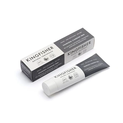 Abbildung von Kingfisher Activated Carbon Toothpaste Whitening Fluor Free 100 m