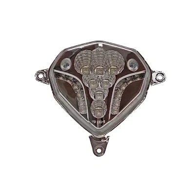 Abbildung von Streetparts24 LED Rücklicht Bremslicht E Geprüft für Yamaha Aerox, MBK Nitro 50 (ab 2013)