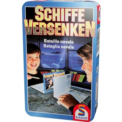 Abbildung von Schmidt Spiele Spiel, Reisespiel Strategiespiel Schiffe versenken 51205