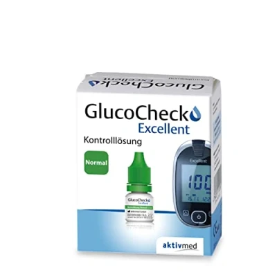 Abbildung von GlucoCheck Excellent Kontrolllösung (mittel) 4 ml