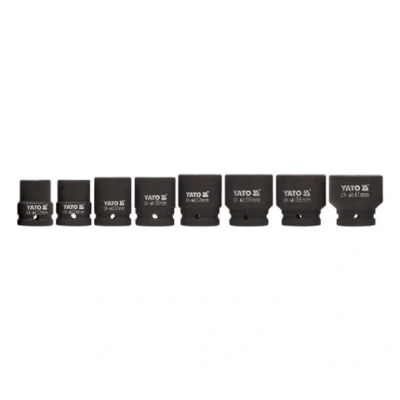 Abbildung von YATO YT 1115 Kraft Stecknuss 50 57 22, 24, 27, 30, 32, 36, 38, 41