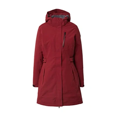 Abbildung von killtec Damen Funktionsparka/Parka mit abzippbarer Kapuze KOW 165 WMN PRK, weinrot, 40, 37726 000