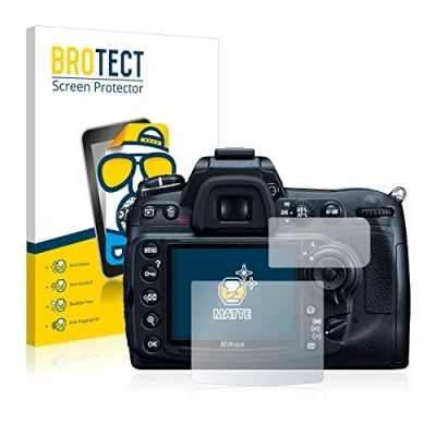 Abbildung von BROTECT Entspiegelungs Schutzfolie für Nikon D300 (2 Stück) Matte Displayschutz Folie, Anti Reflex, Fingerprint