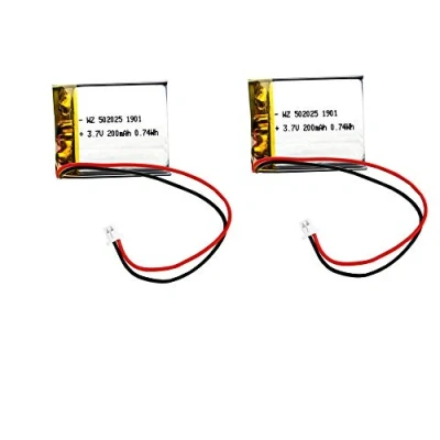 Abbildung von 2 Li Po 502025 3,7 V 150 mAh Lithium Polymer Akku MP3 / Bluetooth/Zur Sicherung