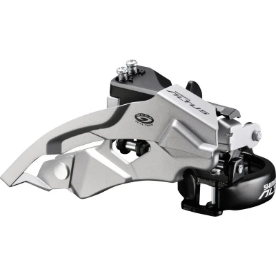 Abbildung von Shimano Altus FD M370 Umwerfer 3x9 fach Schelle Dual Pull schwarz Ausführung 66 69 Kettenstrebenwinkel 2016 Mountainbike