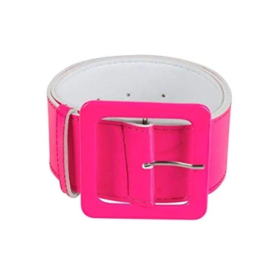 Abbildung von Boland Synthetikgürtel Lackgürtel neon pink