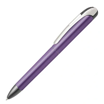Abbildung von ONLINE Drehkugelschreiber College Metallic Lilac, auswechselbare, dokumentenechte Mine, blau schreibend, 1 Stück (1er Pack)