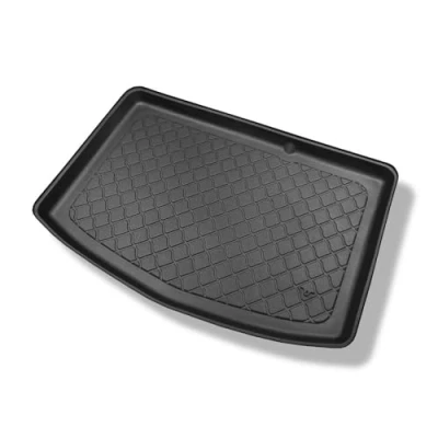 Abbildung von Mossa Kofferraumwanne kompatibel mit Toyota Yaris III Hybrid Hatchback (01.2015 08.2020) Kofferraummatte rutschfest Schutzmatte G