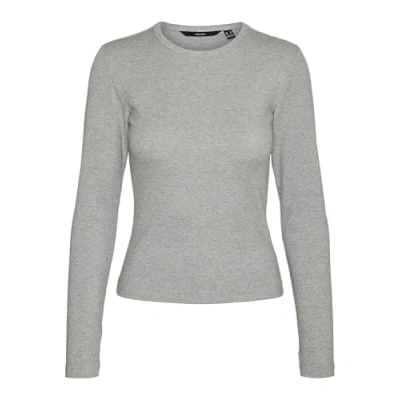 Abbildung von Vero Moda Vmchloe Strickpullover, Damen, Größe: XS, Light grey melange