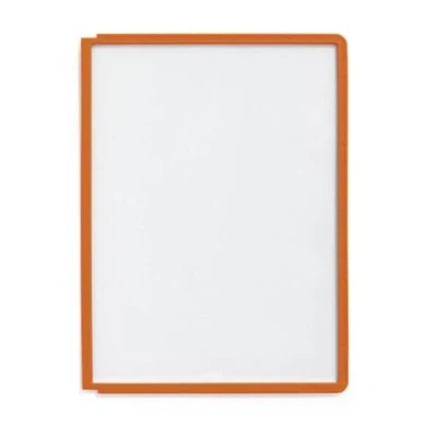 Abbildung von Durable Sichttafel Sherpa Panel A4, 5 Stück, orange, 560609