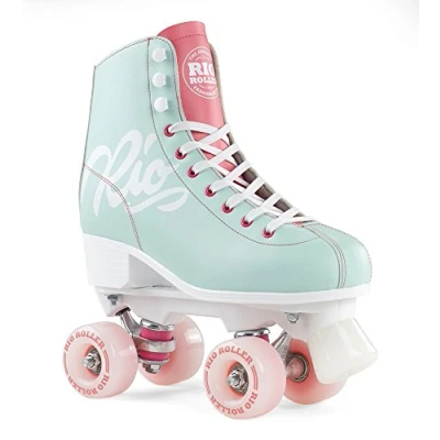 Abbildung von RIO ROLLER Rollschuhe SCRIPT Rollschuh teal/coral