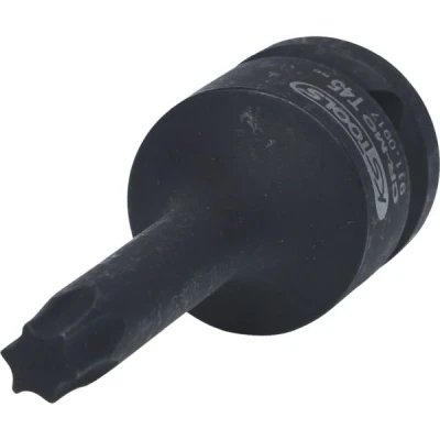 Abbildung von KS TOOLS 911.0917 Steckschlüsseleinsatz ISO1174, DIN3121 T45 Chrom Molybdänstahl Torx
