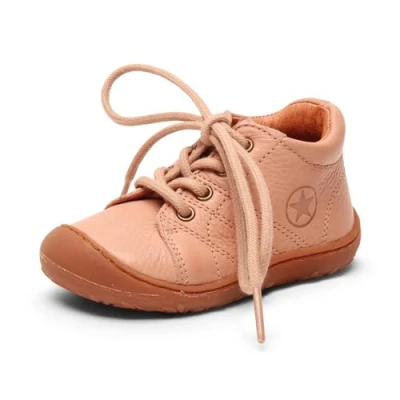 Abbildung von Bisgaard Mädchen Halbschuhe/Schnürschuhe HALE I Rosa Glattleder, Größe:19, Farbauswahl:Rose/pink