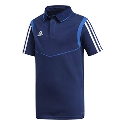 Abbildung von adidas Performance TIRO 19 Climalite Sport Tshirt für Kinder, Größe: 152, Dark blue