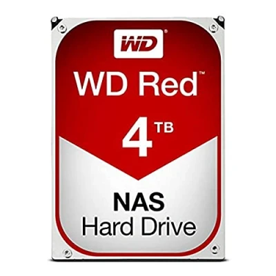 Abbildung von WD 4TB Red interne Festplatte (8,9 cm (3,5 Zoll), 5400rpm, 64MB Cache, SATA) WD40EFRX