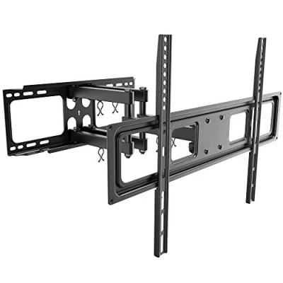 Abbildung von RICOO TV Wandhalterung Schwenkbar Neigbar für 37 70 Zoll Fernseher Halterung S5264 65 bis 40 Kg max. VESA 600x400 mm