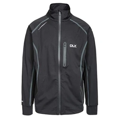 Abbildung von Trespass Herren Thomson Wasserdichte Stretch Softshelljacke, Schwarz, XS EU