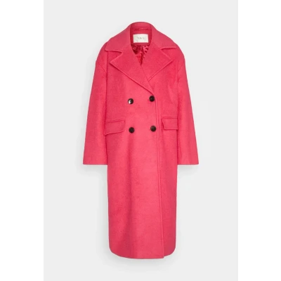 Abbildung von YAS Yasmila COAT Klassischer Mantel, Damen, Größe: XS, Fuchsia purple