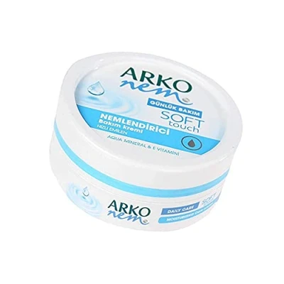 Abbildung von Arko Nem Soft Touch Creme Classic 100ML x 3 für trockene Haut Frauren Männer Stück, in 1 Bundle