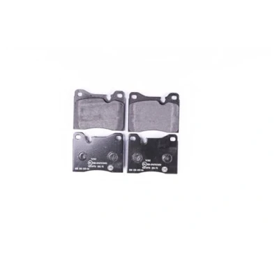 Abbildung von HELLA 8DB 355 017 561 Bremsbelagsatz für Verschleißwarnanzeiger vorbereitet BMW: 6 Coupe, 7, 02 Limousine, FERRARI: Testarossa ALFA ROMEO: 75