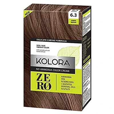 Abbildung von KOLORA ZERO Amber Brown, kein Ammoniak, Haarfarbe