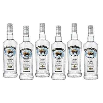 Abbildung von ZUBROWKA WODKA BIALA DAS ORIGINAL 1 LT 6 FLASCHEN