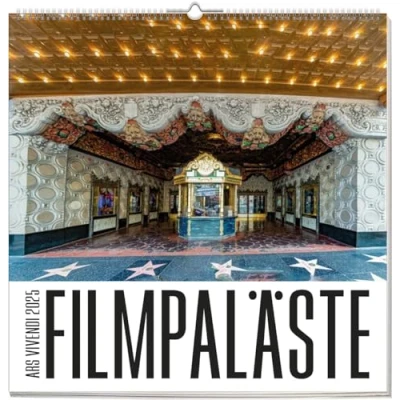 Abbildung von Filmpaläste 2025: Wandkalender Cinematic Dreams Entdecke die Magie der mit unserem exklusiven Kalender Ein visuelles Fest für Filmfans!