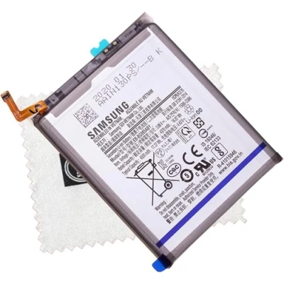Abbildung von Original Samsung EB BG985ABY Akku für Galaxy S20 Plus (G985F), 5G (G986B) inkl. Reinigungstuch shlok, GH82 22133A