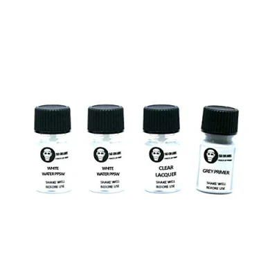 Abbildung von SD COLORS White Water PPSW Lackstift Reparatur Set, 15 ML, Pinsel mit Kratzabsplitterung, Farbcode (Farbe + Grundierung Lack)