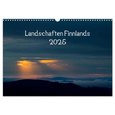 Abbildung von Landschaften Finnlands (Wandkalender 2025 DIN A3 quer), CALVENDO Monatskalender