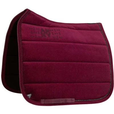 Abbildung von ANKY Schabracke AW25 Velvet Dressur Windsor Wine Warmblut Agradi.deVerkauft von Agradi