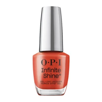 Abbildung von OPI Infinite Shine Nagellak Knock &#039;Em Red 15ml